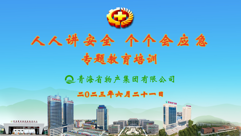提高安全管理水平 落實全員安全責任&mdash;&mdash;集團安委會舉辦2023年&ldquo;人人講安全，個個會應急&rdquo;專題教育培訓