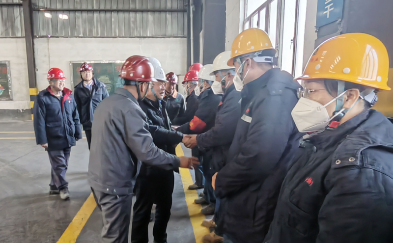 過年好！省國資委領(lǐng)導(dǎo)把新春祝福送到一線崗位