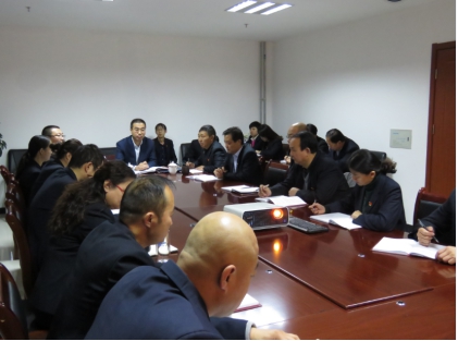集團(tuán)黨委成員、紀(jì)委書記李志明來我司宣講黨的十九大精神